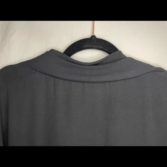 DVF Black Cowl-Neck Knee-Length Shift Dress S / 4 - Picture 6 of 9